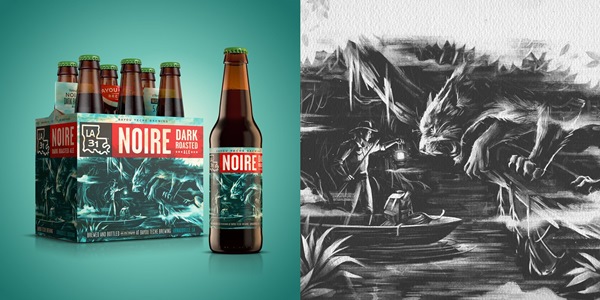 Bayou Teche Brewing的精釀啤酒包裝設(shè)計(jì)(圖4)