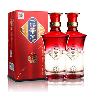 創(chuàng)意酒包裝設計一品景芝系列紅淡雅芝麻香型白酒瓶整箱裝產品包裝設計欣賞(圖3)