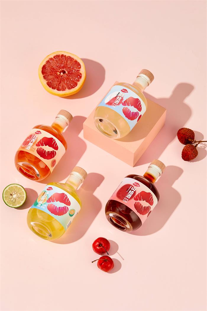 吻紅顏品牌logo與食品包裝設計欣賞(圖2)