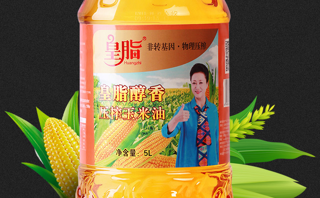 皇脂茶油品牌logo與食品包裝設計欣賞(圖2)