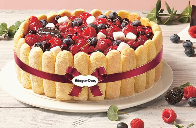 哈根達斯 哈根達斯品牌logo與食品包裝設(shè)計欣賞(圖2)