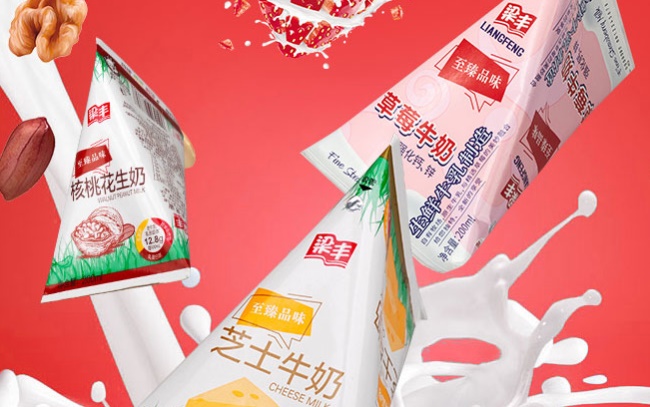 梁豐品牌logo與食品包裝設(shè)計(jì)欣賞(圖2)