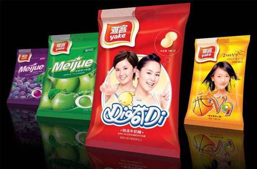 雅客Yake品牌logo與食品包裝設計欣賞(圖4)