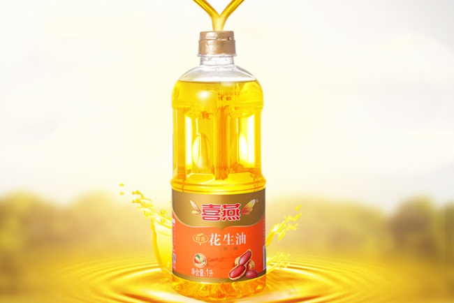 喜燕花生油 喜燕品牌logo與食品包裝設(shè)計(jì)欣賞(圖2)