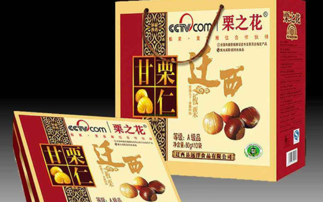 栗之花食品包裝設計欣賞(圖4)