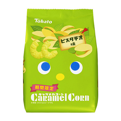 包裝創(chuàng)意設(shè)計欣賞焦糖玉米開心果味東鴿(圖1)