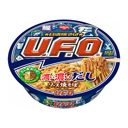 包裝設計公司推薦日清炒面濃調味汁炒面日清食品包裝設計欣賞(圖1)