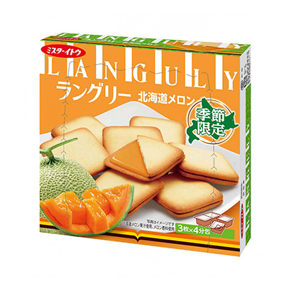 包裝設(shè)計公司推薦朗利北海道甜瓜伊富點心包裝設(shè)計欣賞(圖1)