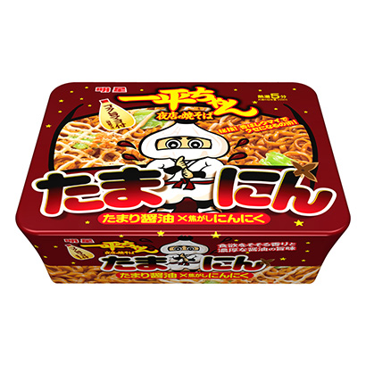 包裝設(shè)計(jì)公司推薦明星一平夜店的炒面雞蛋明星食品包裝設(shè)計(jì)欣賞(圖1)