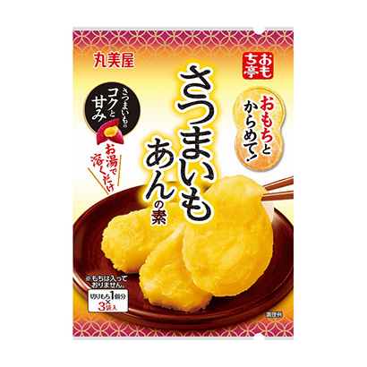 包裝設(shè)計公司推薦和年糕丈夫糾纏在一起紅薯杏之素丸美屋食品工業(yè)烹飪品包裝設(shè)計(圖1)