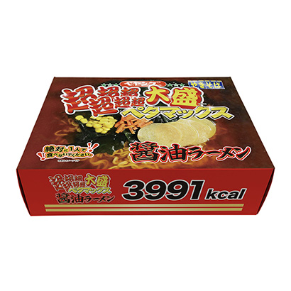 超超超超大盛醬油拉面簡直食品面類包裝設(shè)計(jì)(圖1)