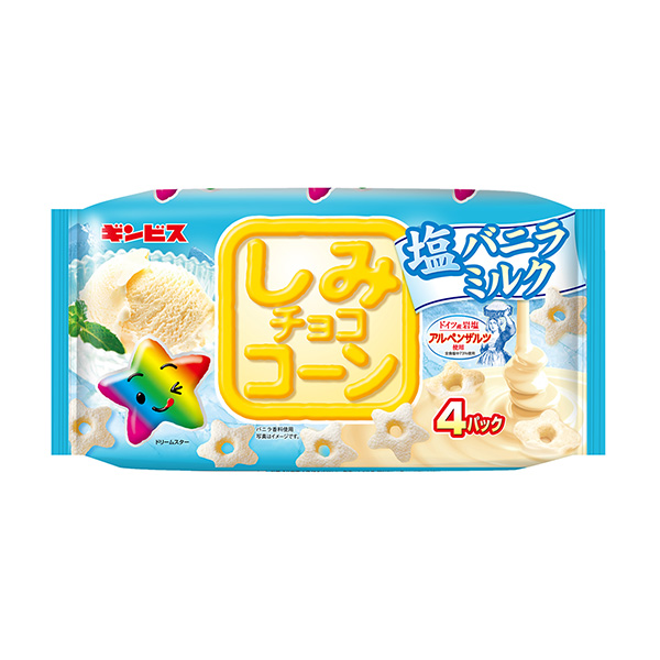 包裝設(shè)計欣賞斑點(diǎn)巧克力玉米＜鹽香草牛奶＞ (金維斯) (圖1)
