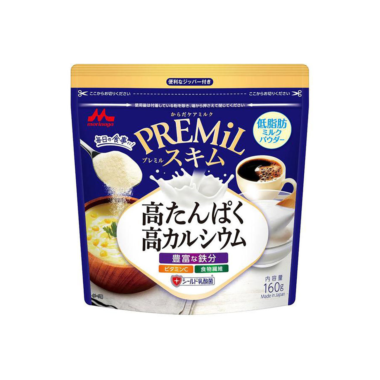 包裝設(shè)計(jì)欣賞PREMiL方案(森永乳業(yè)) (圖1)