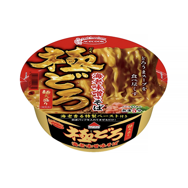 包裝設(shè)計(jì)欣賞極泥蝦味噌蕎麥面大份( Accock ) (圖1)
