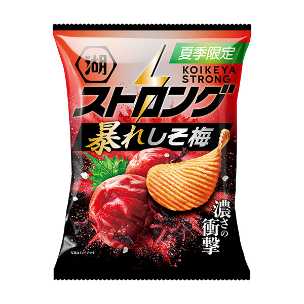 包裝設(shè)計欣賞湖池屋strong ＜暴な梅＞ (湖池屋) (圖1)