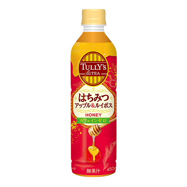 包裝設(shè)計(jì)欣賞TULLYS&TEA ＜蜂蜜蘋果&路易老板＞ (伊藤園) (圖1)