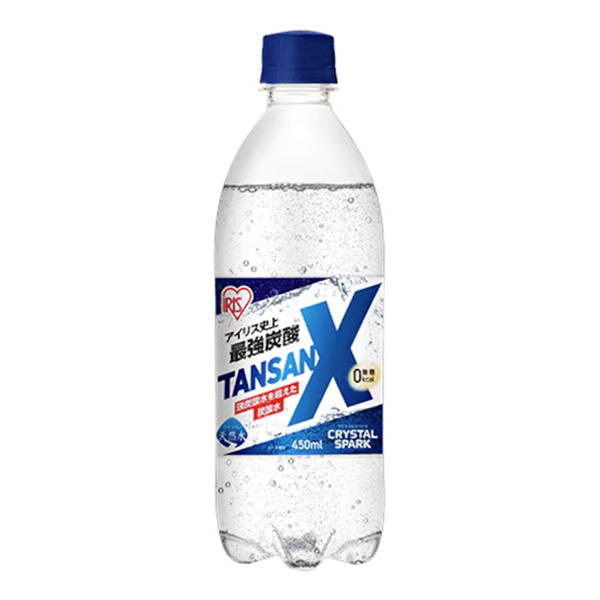 包裝設(shè)計欣賞CRYSTAL SPARK＜TANSAN X平面＞ (愛麗絲食品) (圖1)